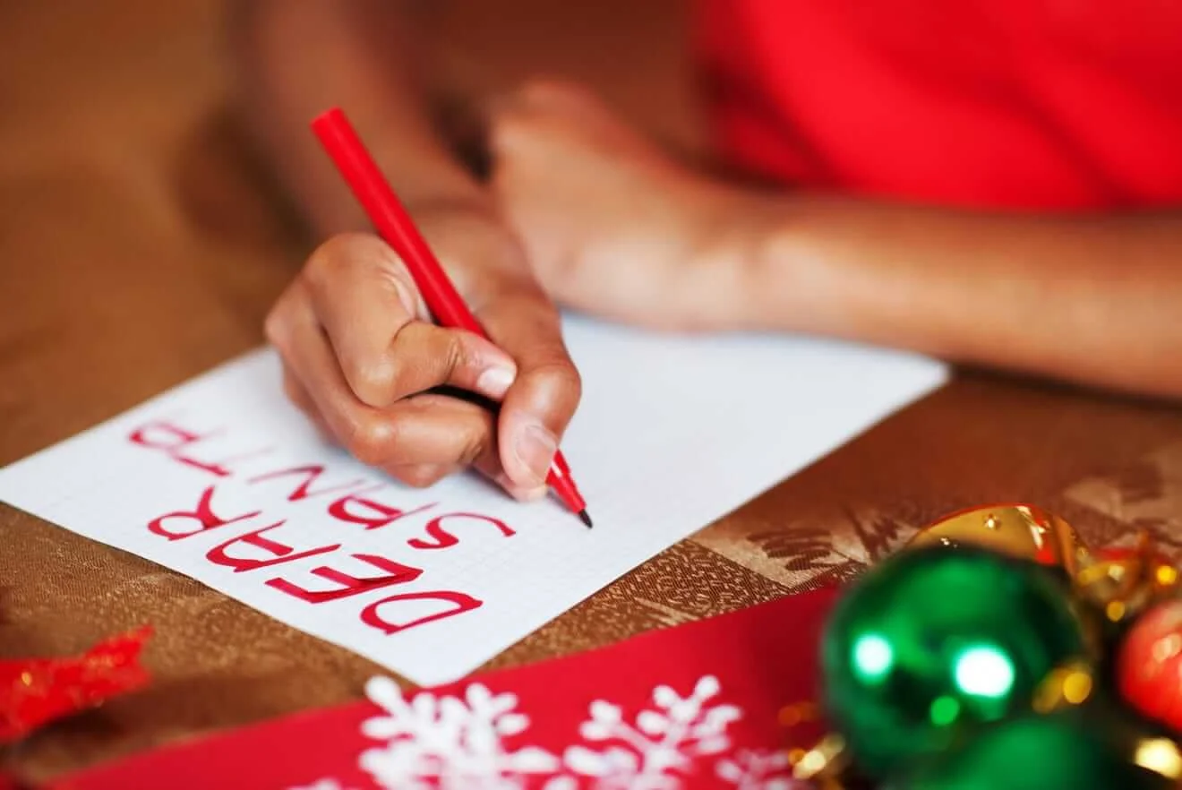 Dear Santa letter
