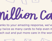 Hallmark 2 million cards giveaway graphic
