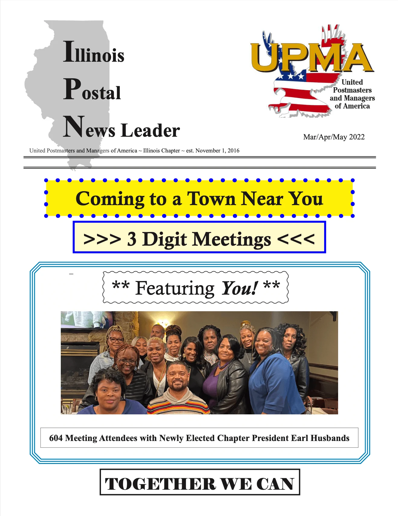 Cover of UPMA April 2022